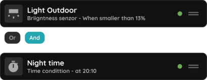 Blinds, Curtains automation