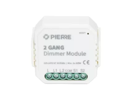 2 Gang Dimmer Module (no Neutral)