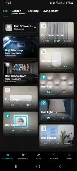 Smoke detector - Not Active