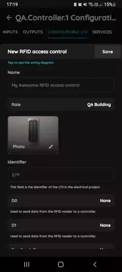 New RFID access control