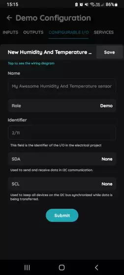 New Humidity and Temperature sensor 