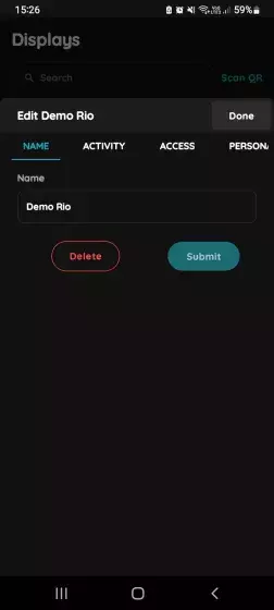 Edit Display PIERE Display Rio 4"