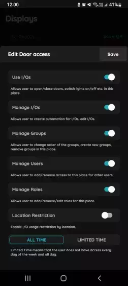 Edit Access - Display Berlin