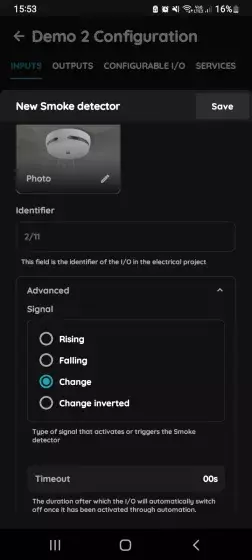 Advanced - Smoke detector