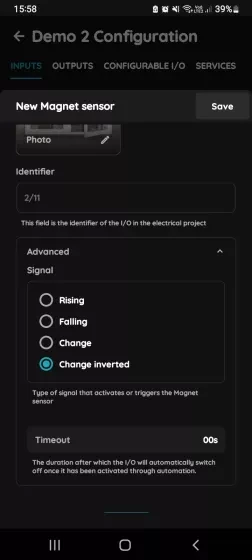 Advanced - Magnet Contact sensor