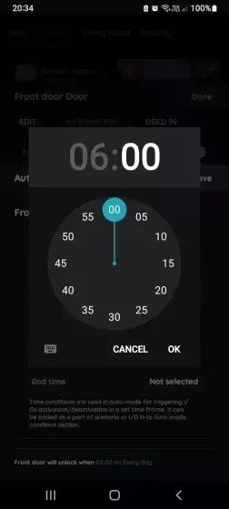 Start Time and End Time