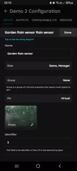 Edit Rain sensor
