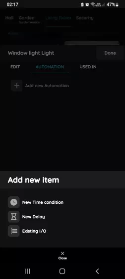 Add new item for the Light