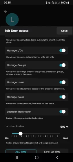 Edit permissions