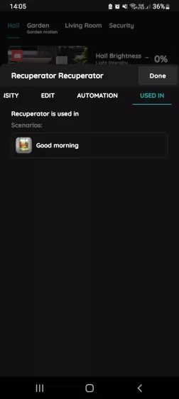 Used In - Recuperator