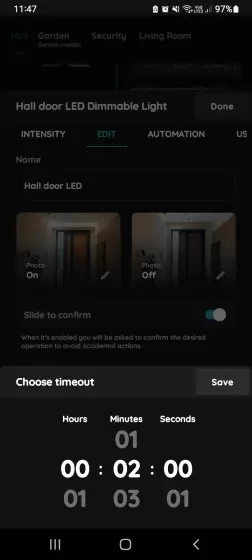 Timeout - Dimmable Light