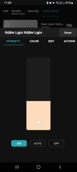 Intensity - RGBW Light