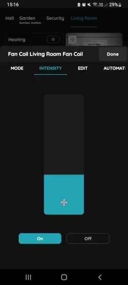 Intensity - Fan Coil