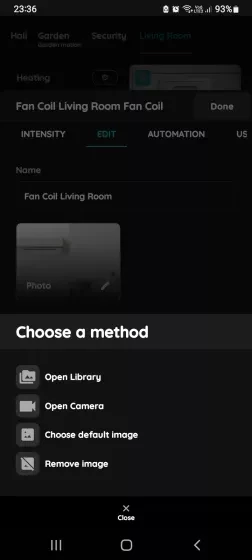 Change photo - Fan Coil