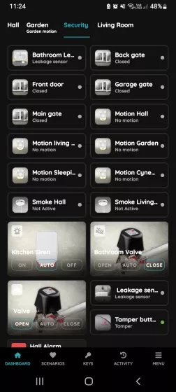 Set Siren to auto mode