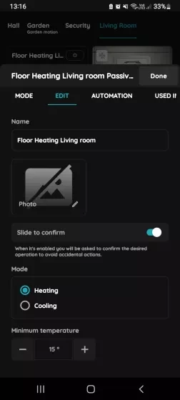 Edit Passive cooling/heating