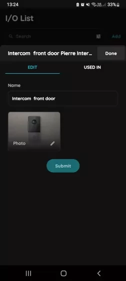 Edit Intercom