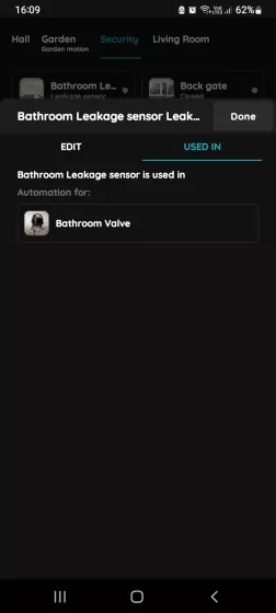 Used In - Leakage sensor