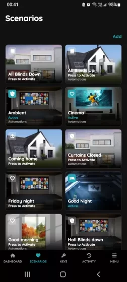 Find Scenario Curtains Closed