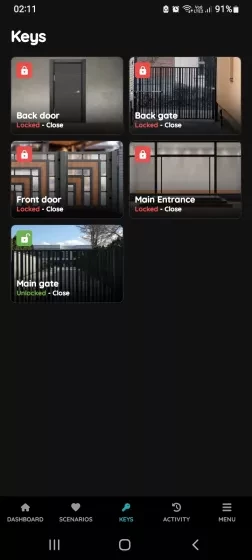 Unlocked - Open - Gates