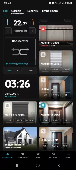 Set Dimmable Light to Auto Mode