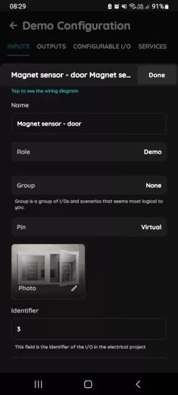 Edit Magnet contact sensor